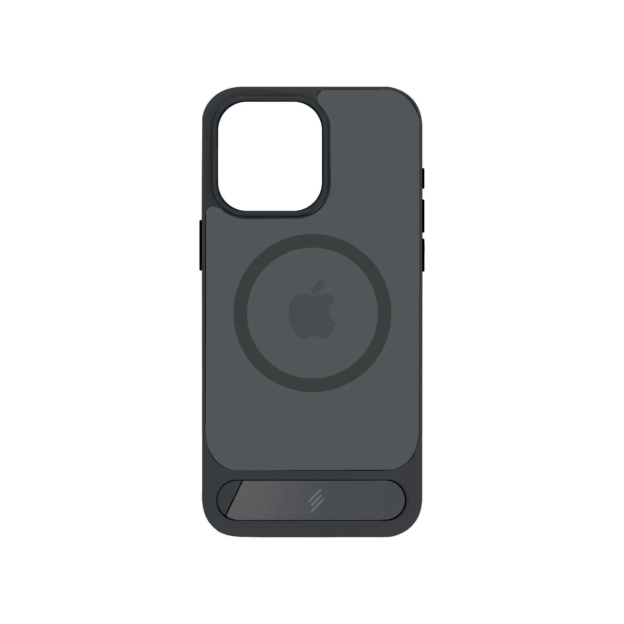 Smartix Premium Designer Stand Case for iPhone 16 Pro Max Black