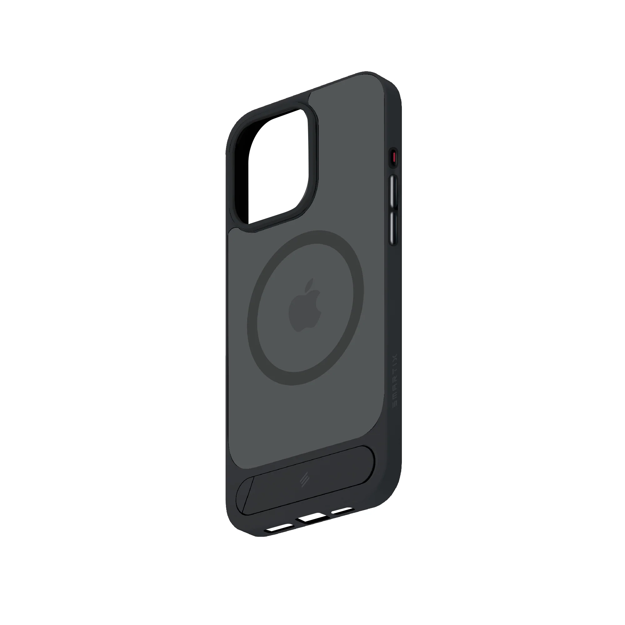 Smartix Premium Designer Stand Case for iPhone 16 Pro Max Black - Image 4
