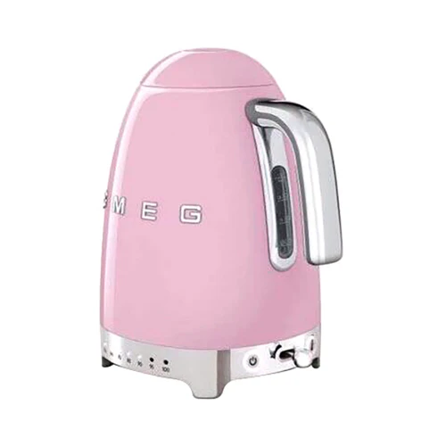 Smeg 360 Swivel Base Electric Kettle 1700ml Pink - Image 4