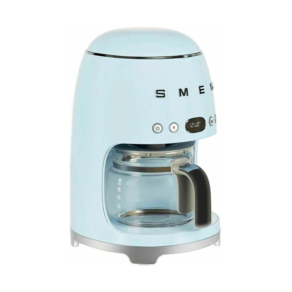 Smeg 50's Retro Drip Filter Coffee Machine 1400ml Pastel Blue - Image 3