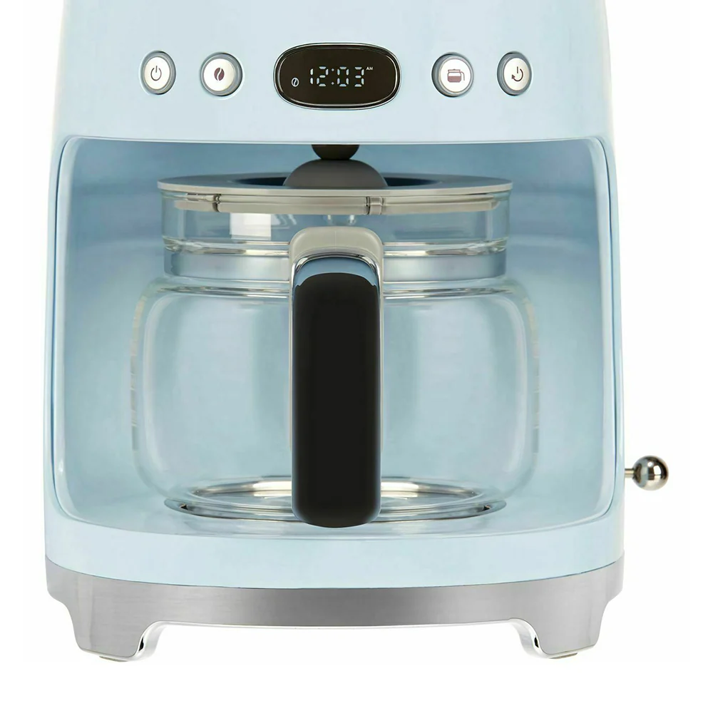 Smeg 50's Retro Drip Filter Coffee Machine 1400ml Pastel Blue - Image 6