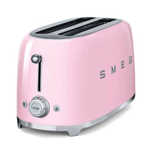 Smeg 50's Retro Style 2-Slice Toaster 950W Pink - Image 3