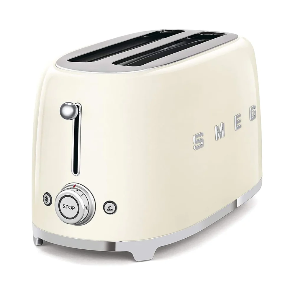 Smeg 50's Retro Style 4-Slice Toaster 1500W Cream - Image 4