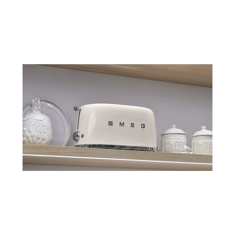 Smeg 50's Retro Style 4-Slice Toaster 1500W Cream - Image 5