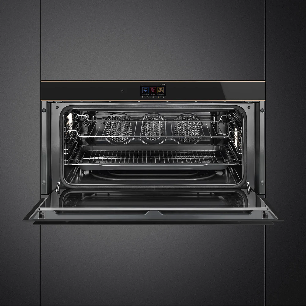 Smeg Electric Thermoventilated Oven 85L Black - Image 3