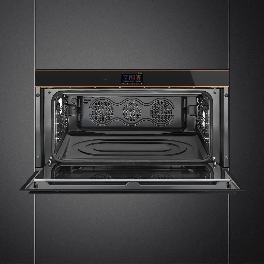 Smeg Electric Thermoventilated Oven 85L Black - Image 4