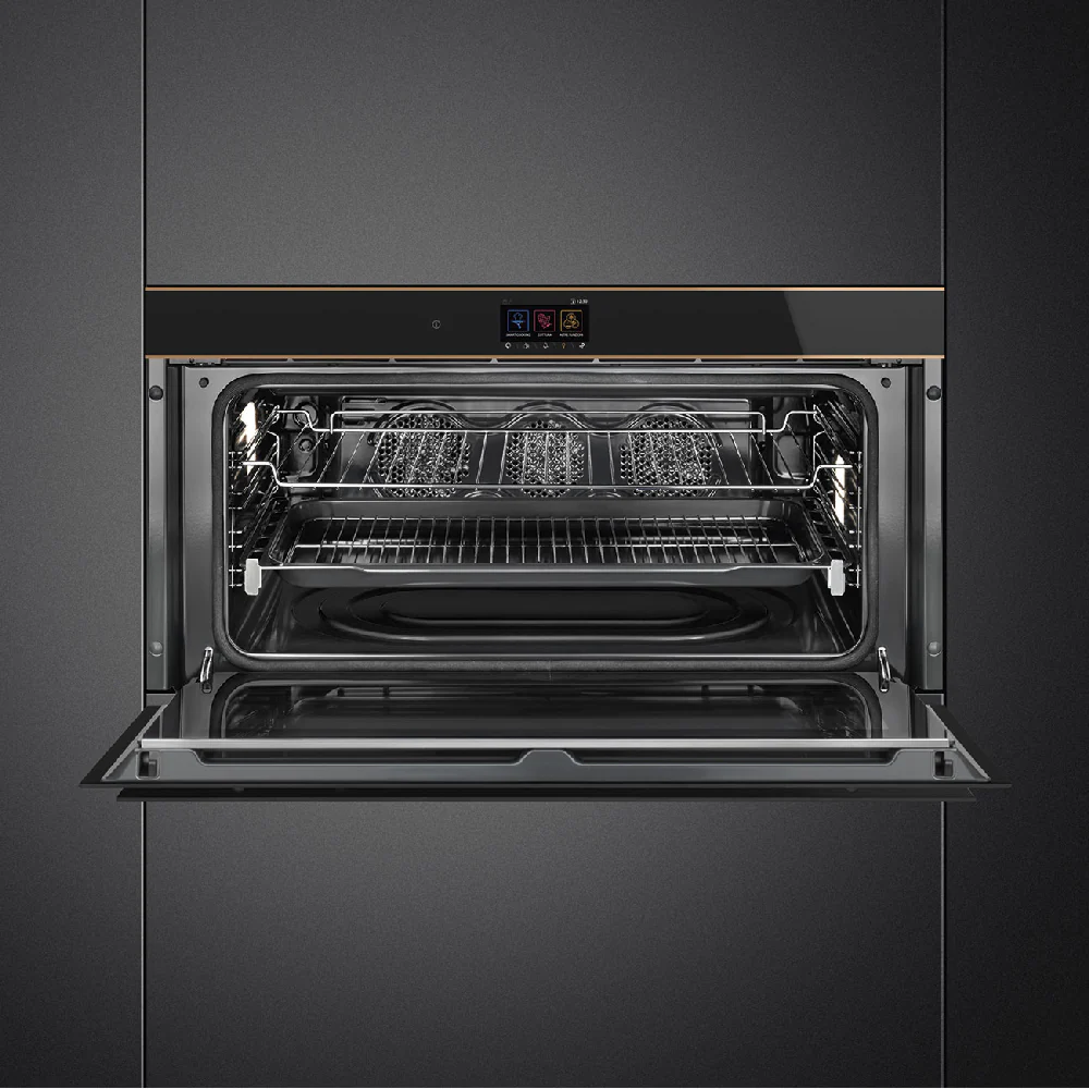 Smeg Electric Thermoventilated Oven 85L Black - Image 6