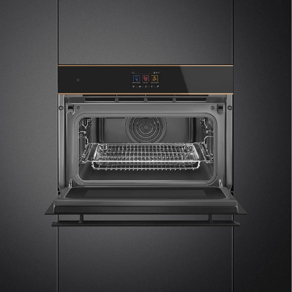 Smeg Built-In 45 Cm Combi Microwave Oven 40L Black - Image 3