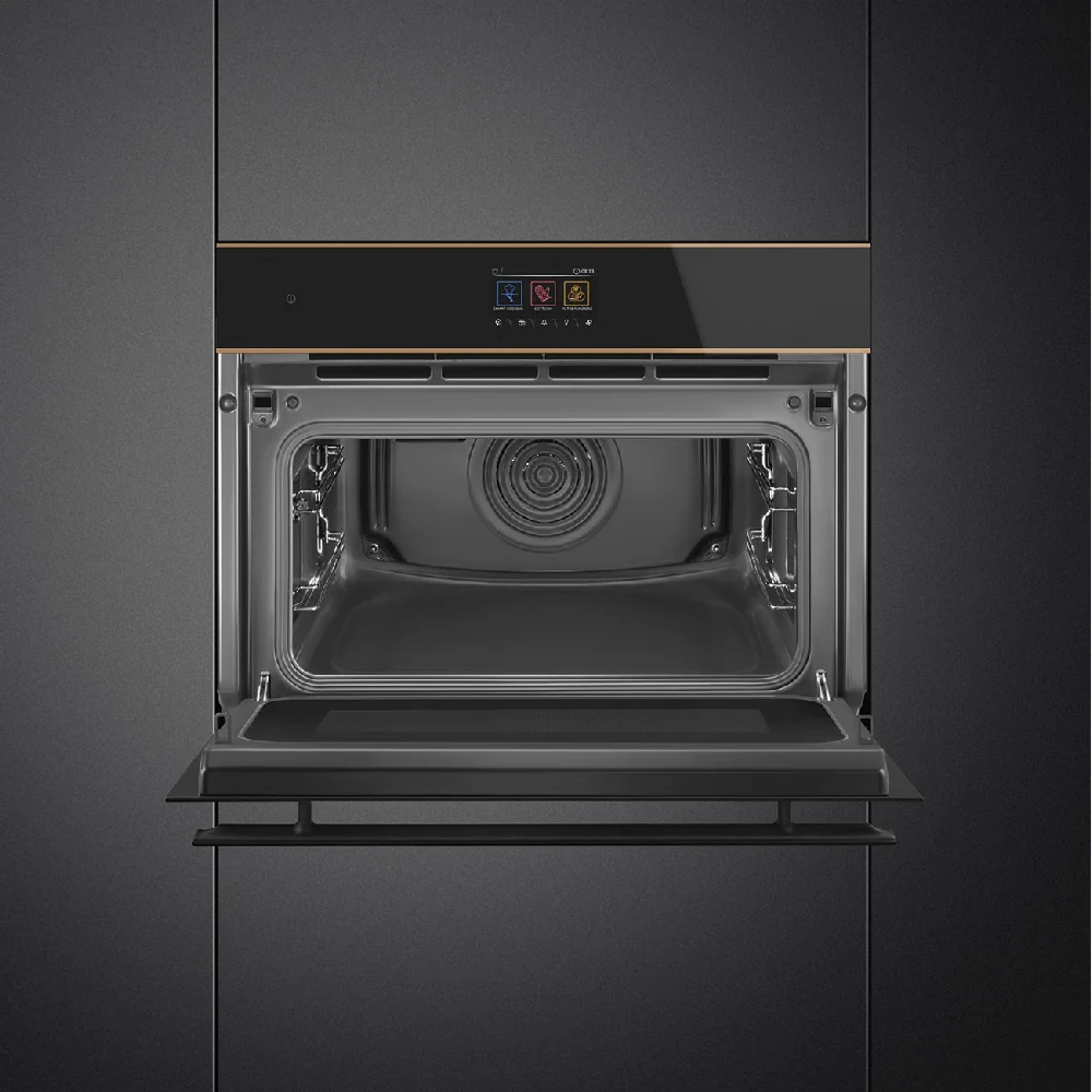 Smeg Built-In 45 Cm Combi Microwave Oven 40L Black - Image 4