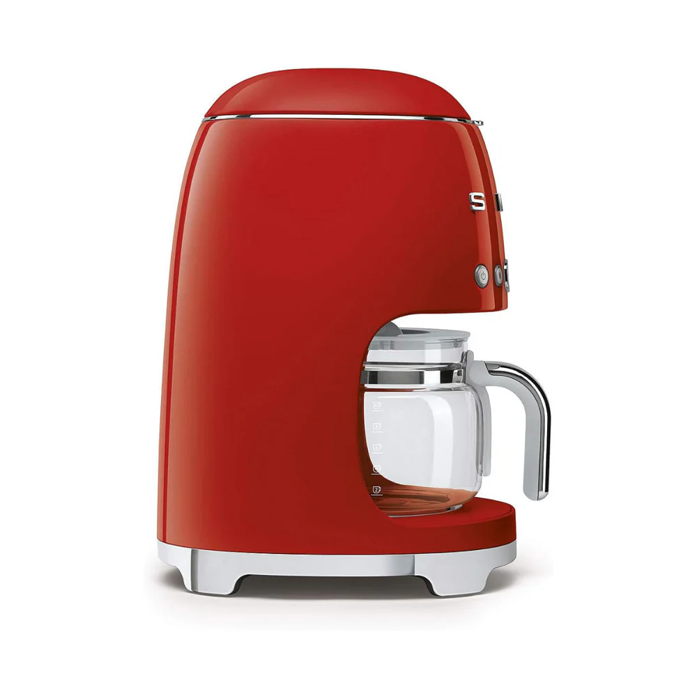 Smeg Drip Coffee Machine 1.4L Red DCF02RDUK - Image 4