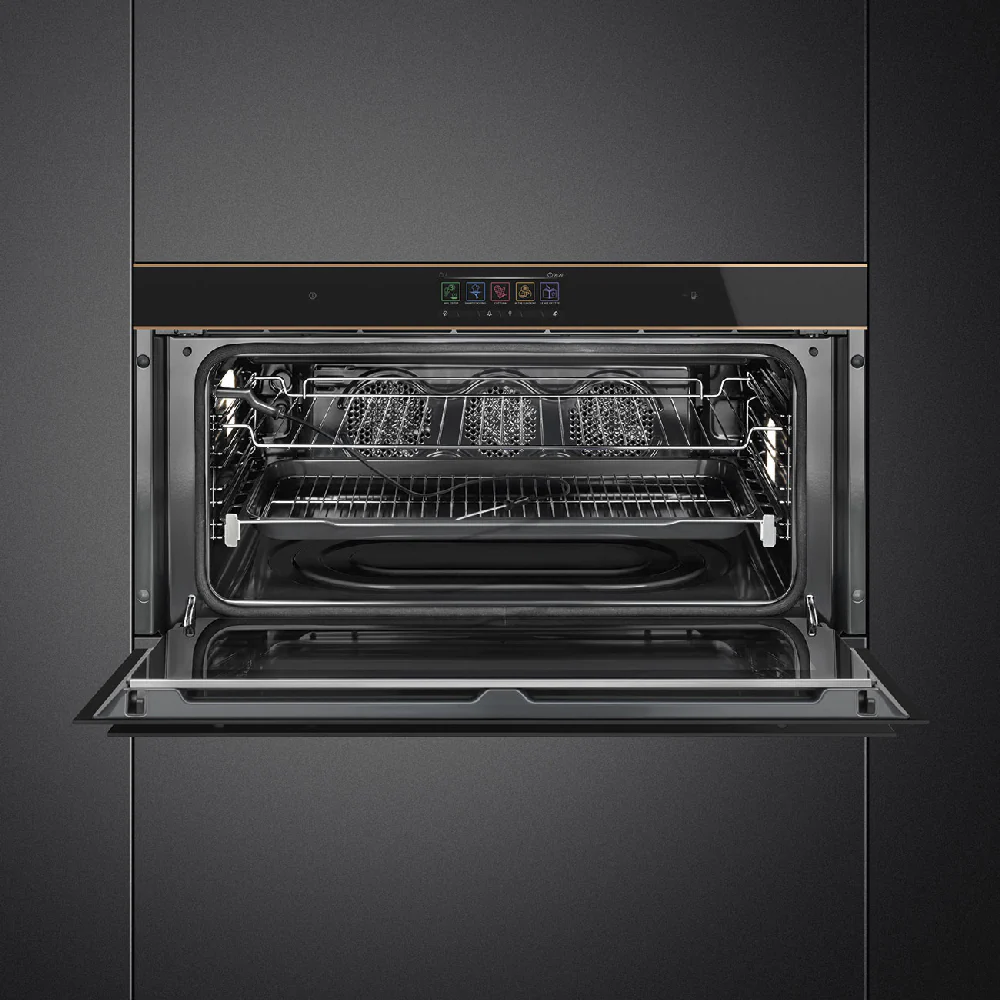 Smeg 90 Cm Dolce Stil Novo Single Oven 85L Black - Image 4