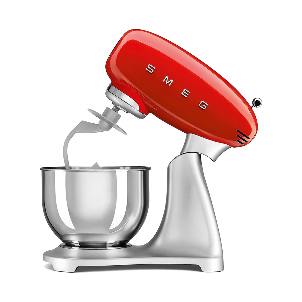 Smeg 50's Style Stand Mixer 800W Red - Image 2