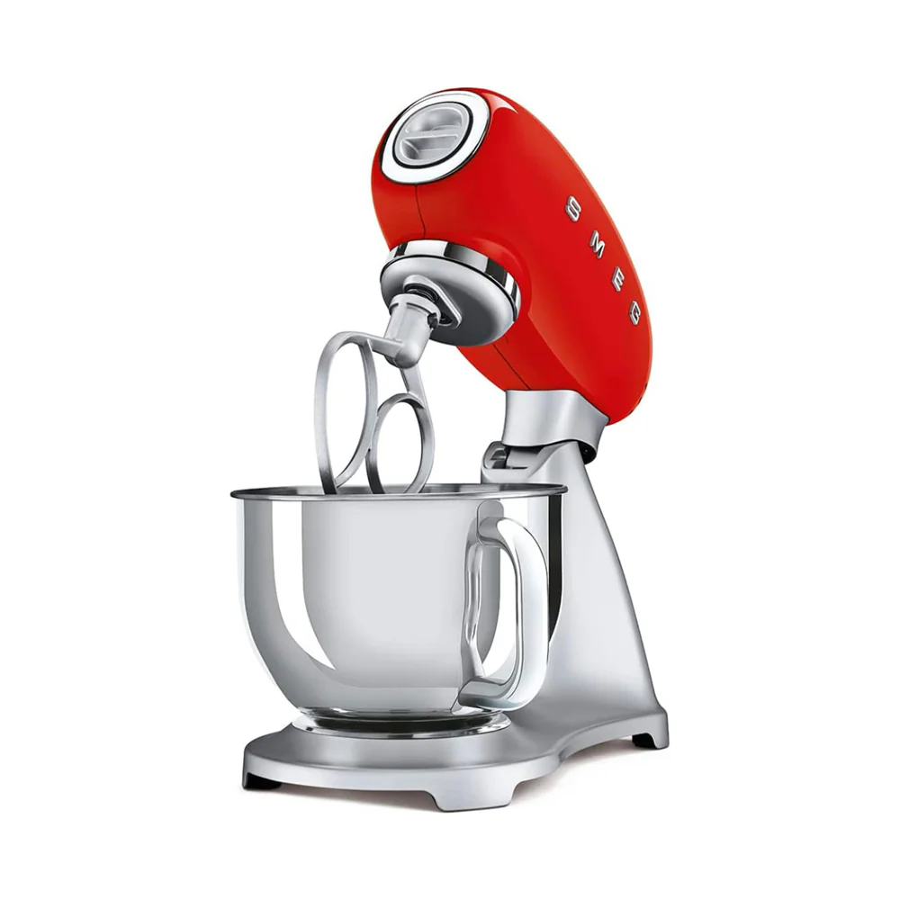 Smeg 50's Style Stand Mixer 800W Red - Image 4