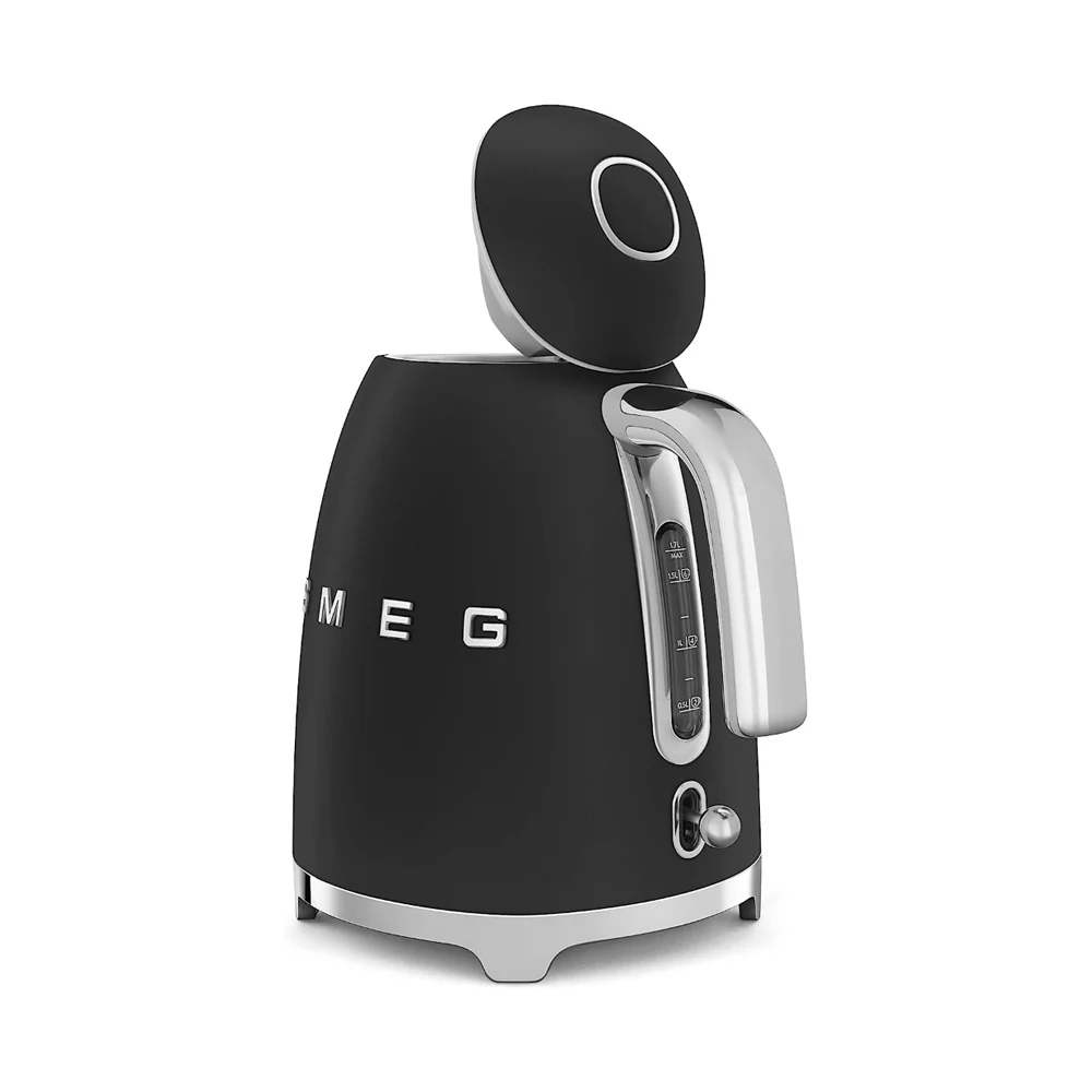 Smeg Retro Style Electric Kettle 1.7L Matte Black - Image 7