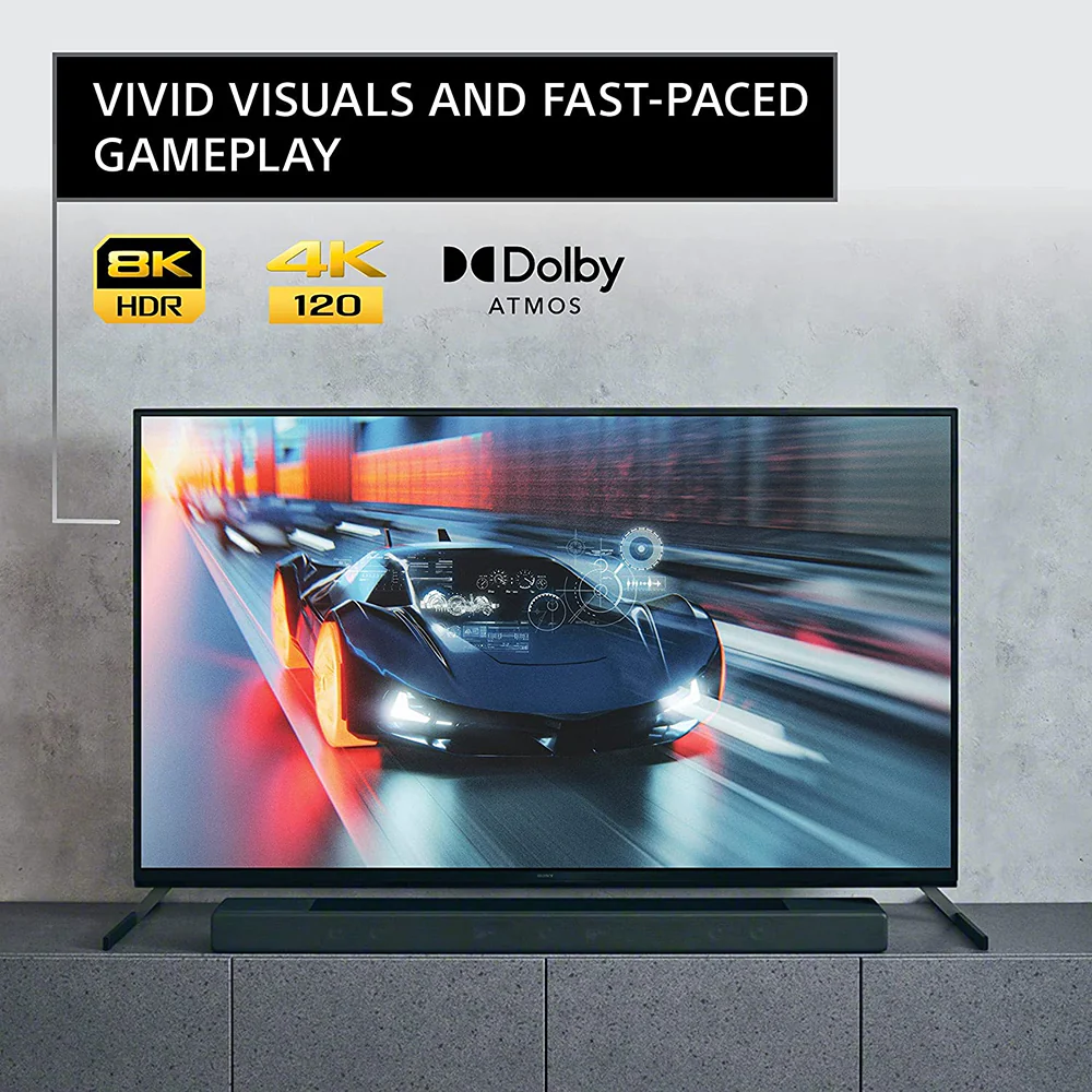 Sony 7.1.2-Channel Dolby Atmos Soundbar Black - Image 3