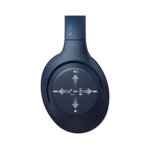 Sony Extra Bass Wireless Noise Cancelling Over-Ear Headphones Blue - Image 5