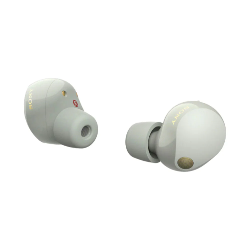 Sony True Wireless Noise Canceling In-Ear Earbuds Silver - Image 5