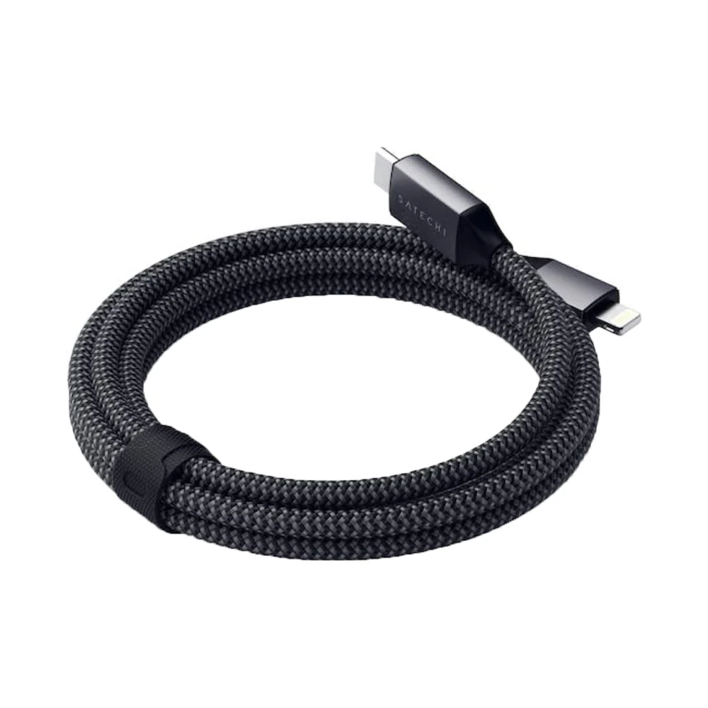 Satechi USB-C to Lightning Charging Cable 1.8M Grey - Image 4