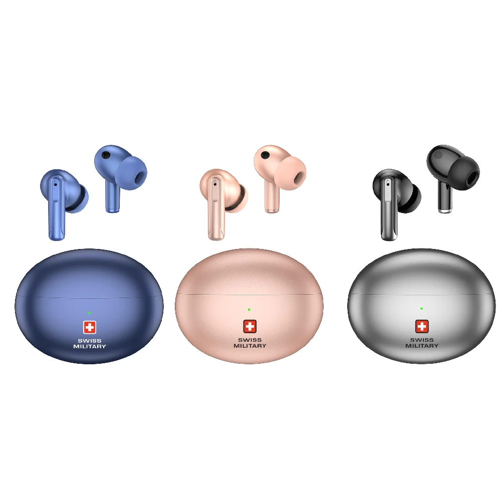 Swiss Military Victor3 Truly Wireless In-Ear Earbuds With Charging Case Grey - Image 7