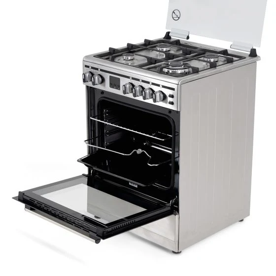 Terim 4 Burner Gas Cooker, 60 cm, Stainless Steel, TERFC66ST - Image 4