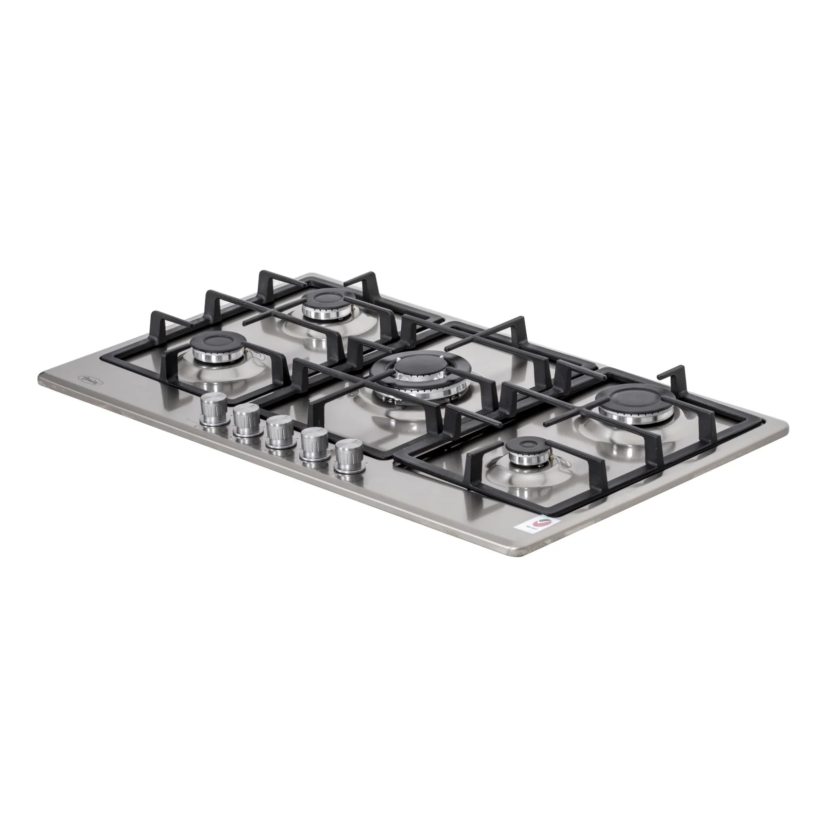 Terim 5 Burner Built-in Gas Hob, TERBIGH905SS, 90cm, Silver - Image 2