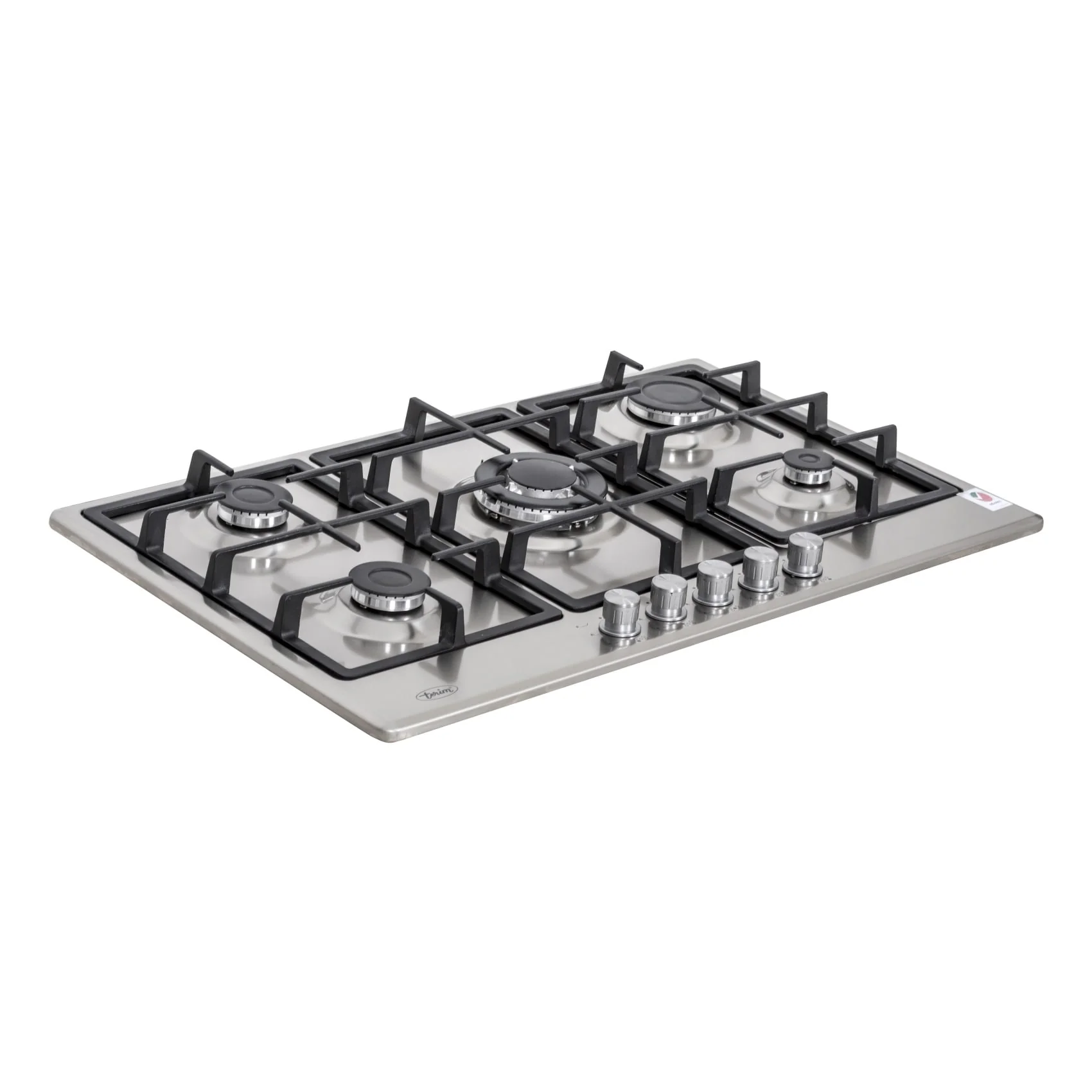 Terim 5 Burner Built-in Gas Hob, TERBIGH905SS, 90cm, Silver - Image 3