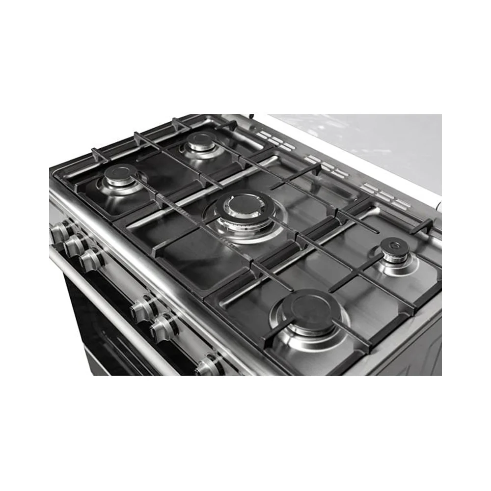 Terim 5 Burners Gas Cooker 96L Silver TERGC9065ST - Image 4