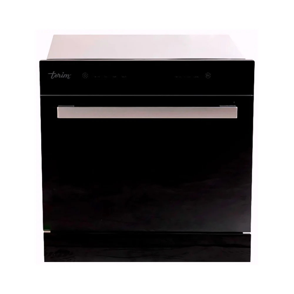 Terim 8 Place Settings Counter Top Dishwasher Black TERDW0804GB - Image 2