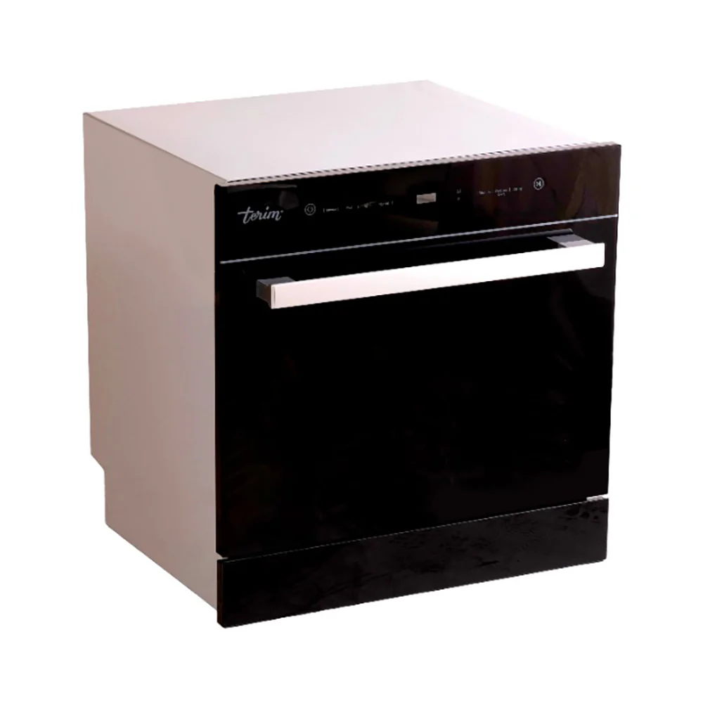 Terim 8 Place Settings Counter Top Dishwasher Black TERDW0804GB - Image 3