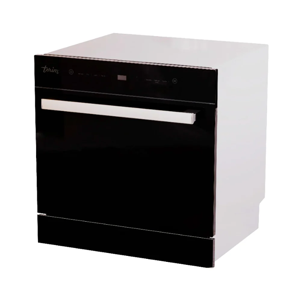 Terim 8 Place Settings Counter Top Dishwasher Black TERDW0804GB - Image 4
