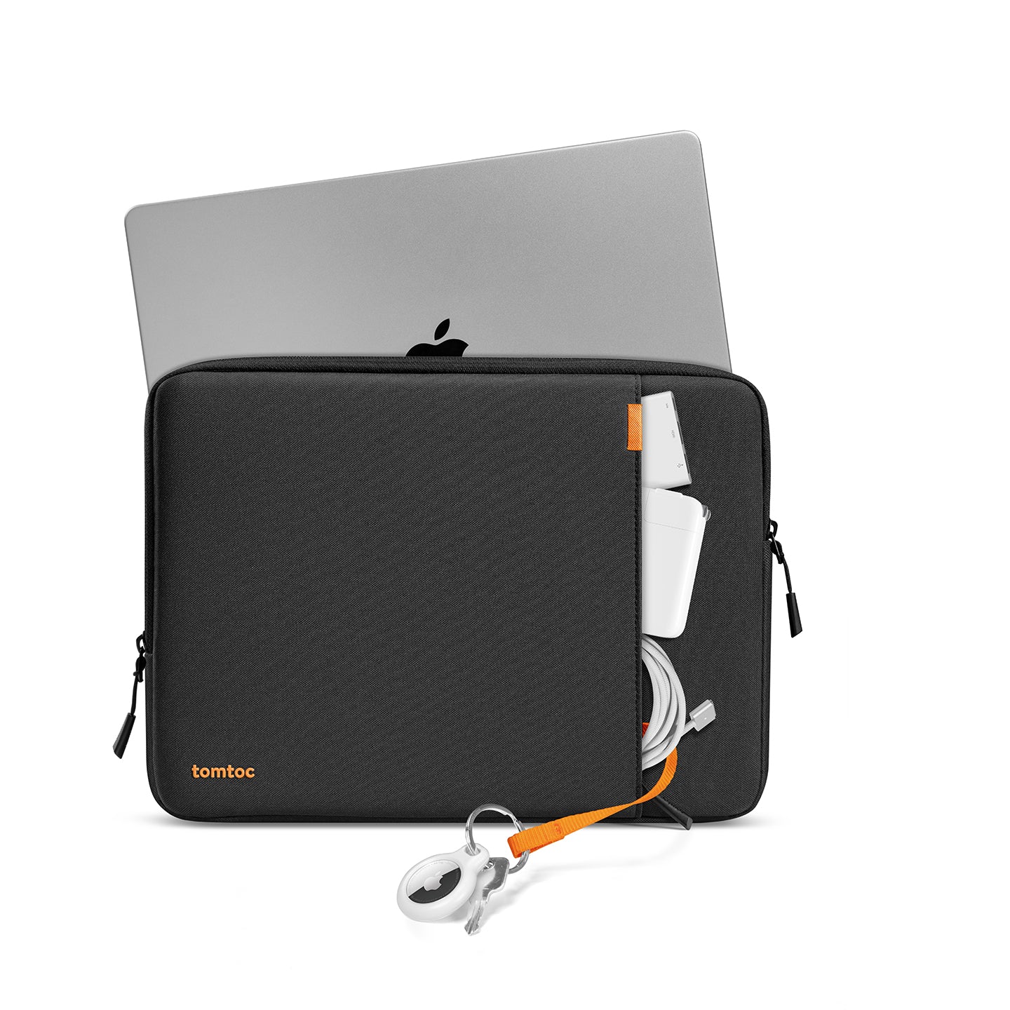 Tomtoc Defender A13 360° 13-inch Laptop Sleeve, Black - Image 7