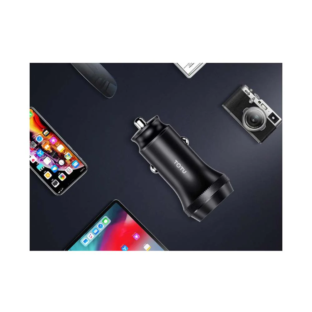 Totu 18W PD Car Charger  Black - Image 2