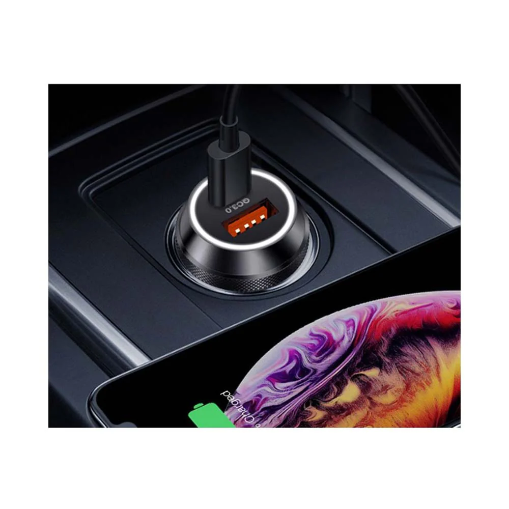 Totu 18W PD Car Charger  Black - Image 4