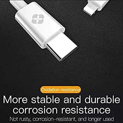 Totu Type-C To Lighting Braided Cable 100cm White - Image 5