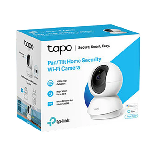 TP Link 1080p Full HD Home Security Wi-Fi Camera White - Image 7