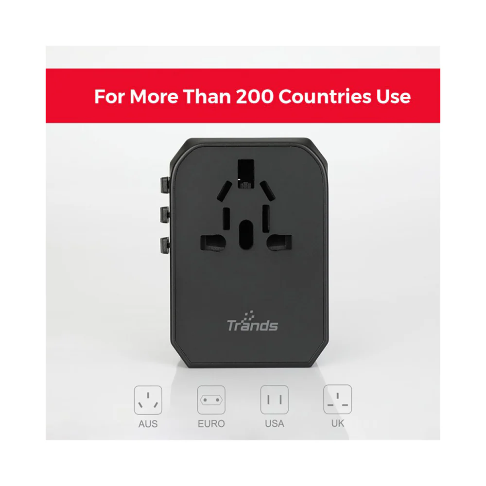 Trands Universal Adaptor 880-1840 Watt Black - Image 3
