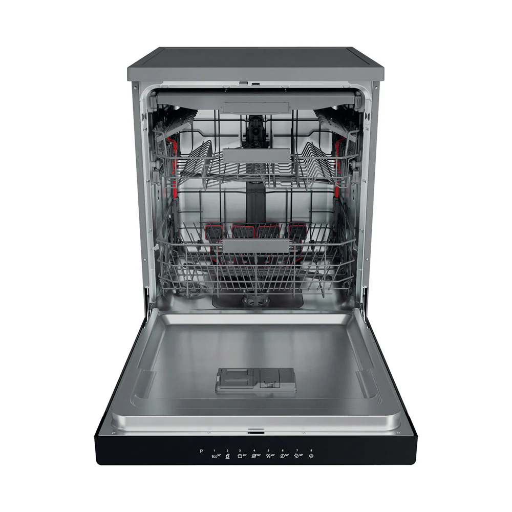 Whirlpool 14 Place Settings Freestanding Dishwasher Silver WFC3C33PFXUK - Image 3
