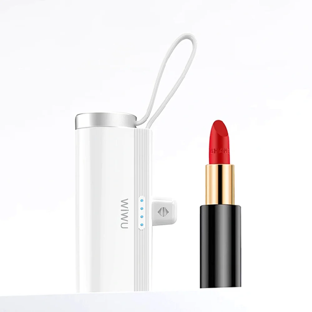 Wiwu Capsule Mobile Power Bank 5000mAh White - Image 2