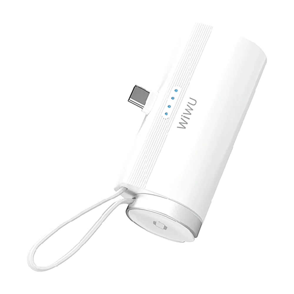 Wiwu Capsule Mobile Power Bank 5000mAh White - Image 5