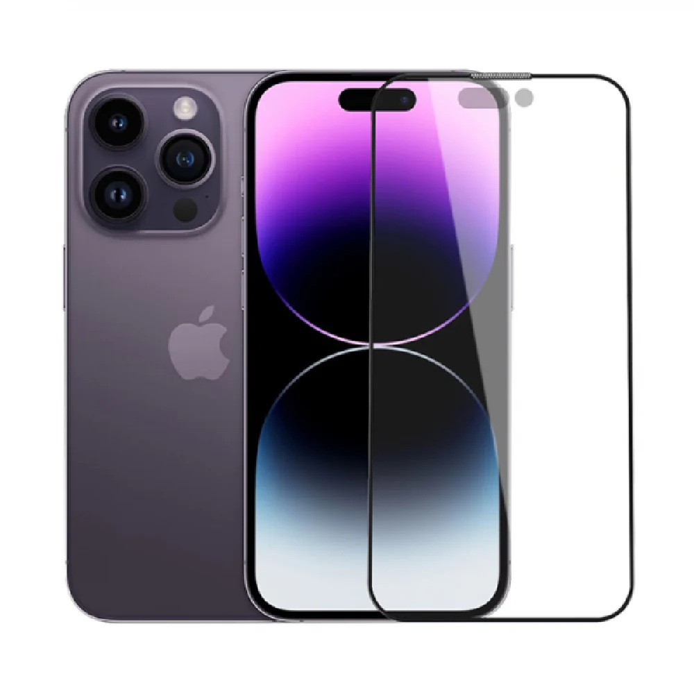 Wiwu Ivista Super Hardness Tempered Glass Screen Protector for iPhone 15 Pro, Transparent - Image 2