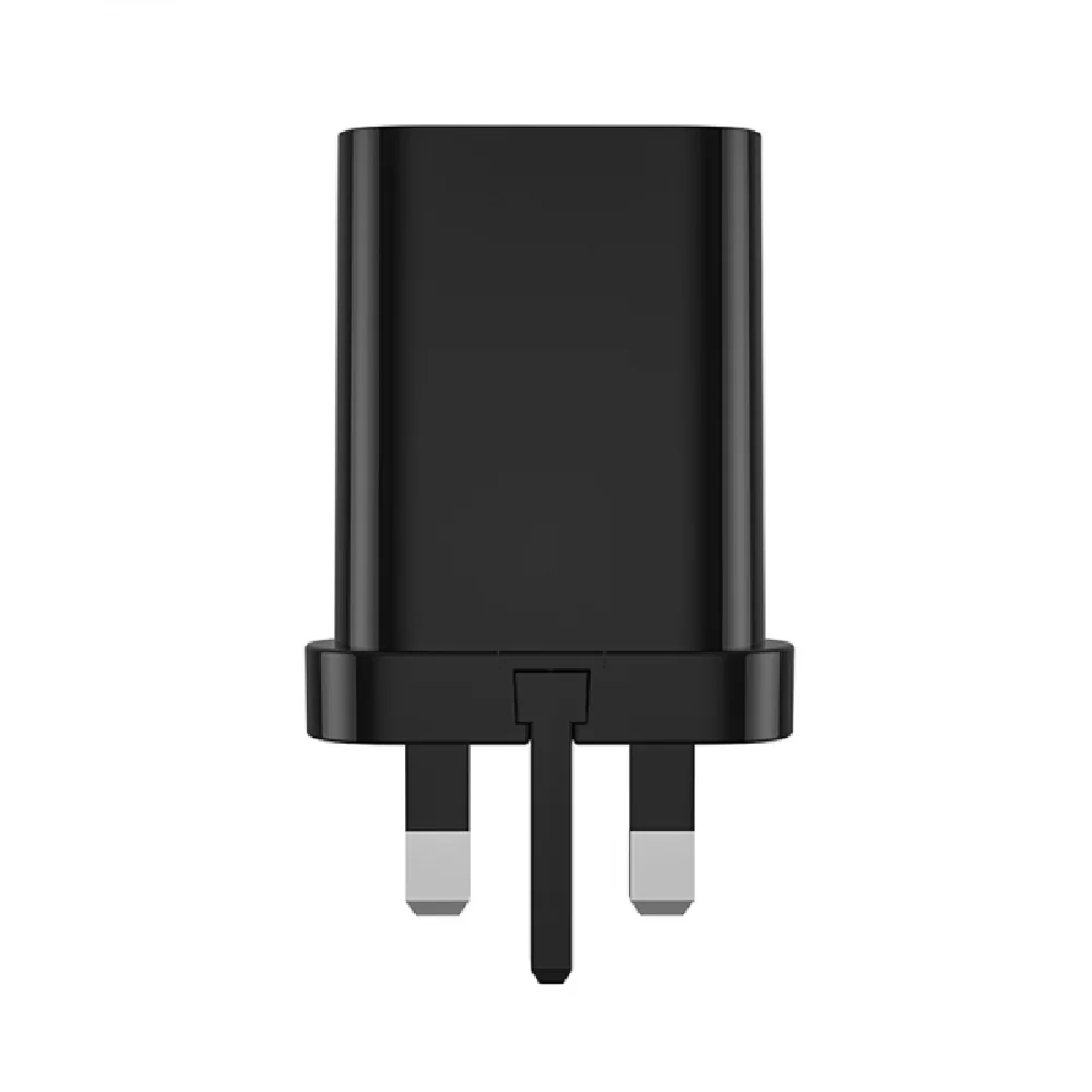 WiWU Quick Fast Charger UK 20W+18W PD+QC, Black - Image 2