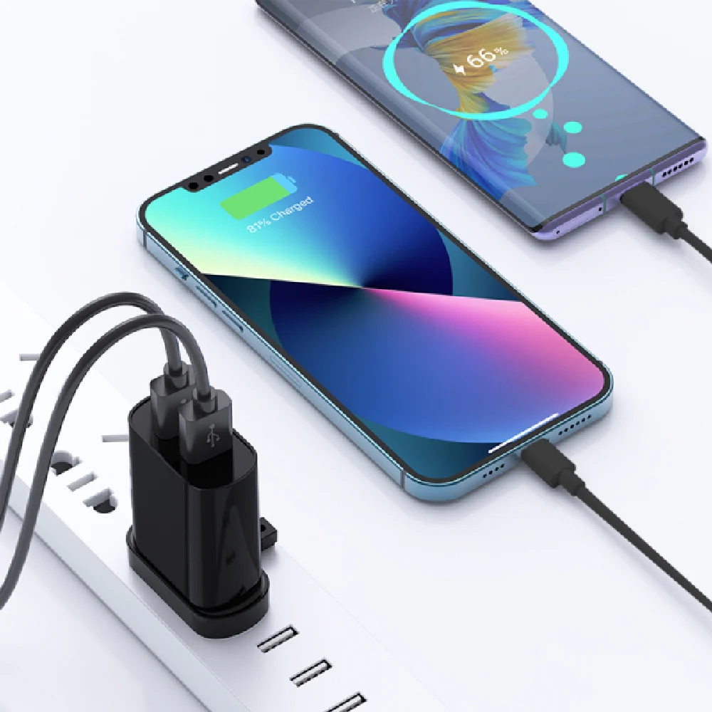 WiWU Quick Fast Charger UK 20W+18W PD+QC, Black - Image 5