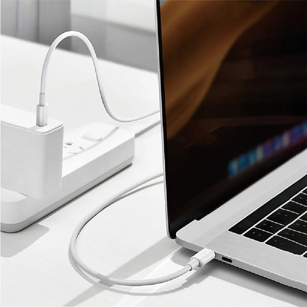 WIWU Classic 100W Type-C To Type-C Charging Cable 1.2m White - Image 6