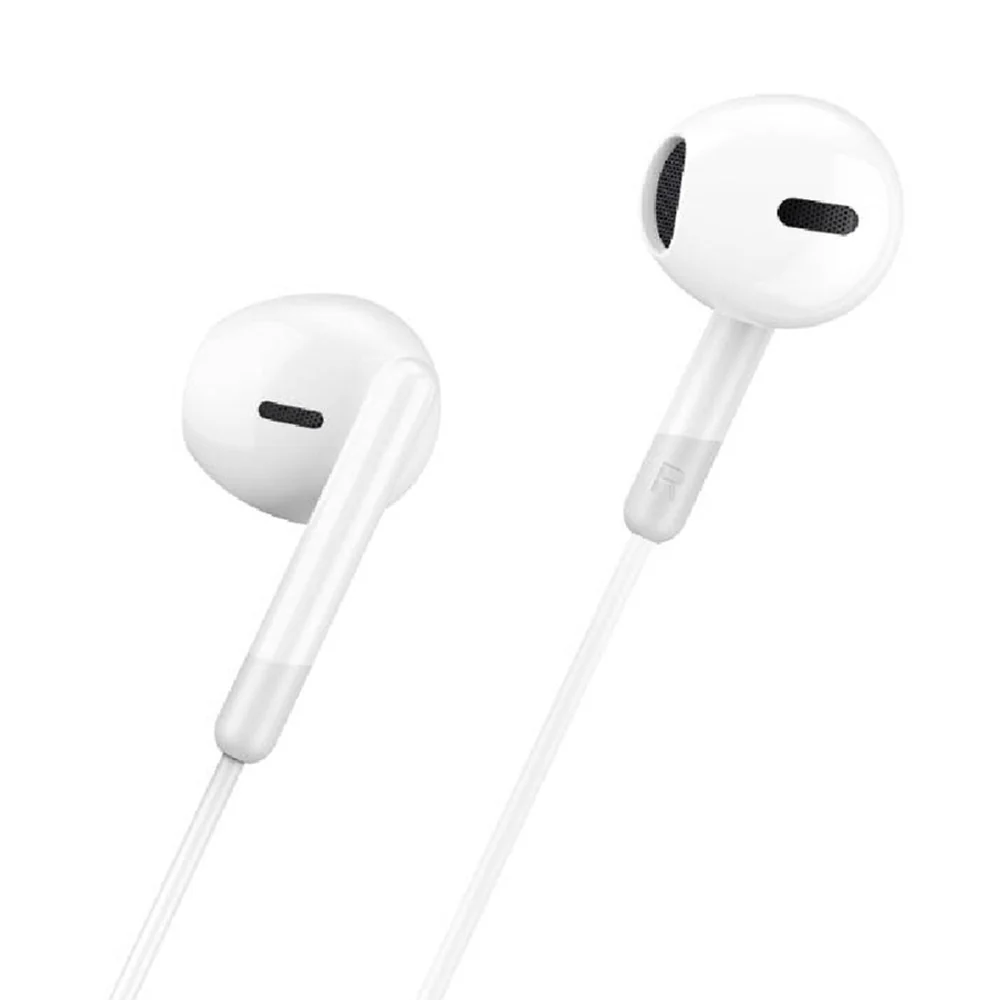 WiWU Wired USB Type-C Earbuds, EB314, White - Image 2